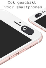 BASEY. Webcam Cover Privacy Universeel - Laptop Camera Cover Voor Privacy - Smartphone Camera Privacy Beschermer Camera Tablet - Zwart - 5 Stuks