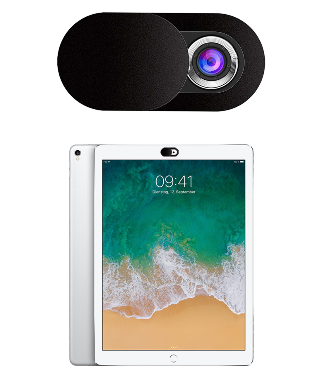 NoXx Webcam Cover Zwart Privacy Universeel Schuifje Privacy Bescherming