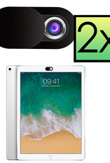 NoXx Webcam Cover Zwart Privacy Universeel Schuifje Privacy Bescherming - 2x