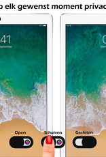 Nomfy Webcam Cover Schuifje Zwart - Universeel Privacy Cover Webcam Zwart - Webcam Privacy Cover Schuifje Geschikt Voor Laptop, Tablet, Smartphone Cover Webcam Zwart