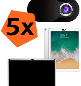 Nomfy Nomfy Webcamcovers - Zwart - 5 PACK