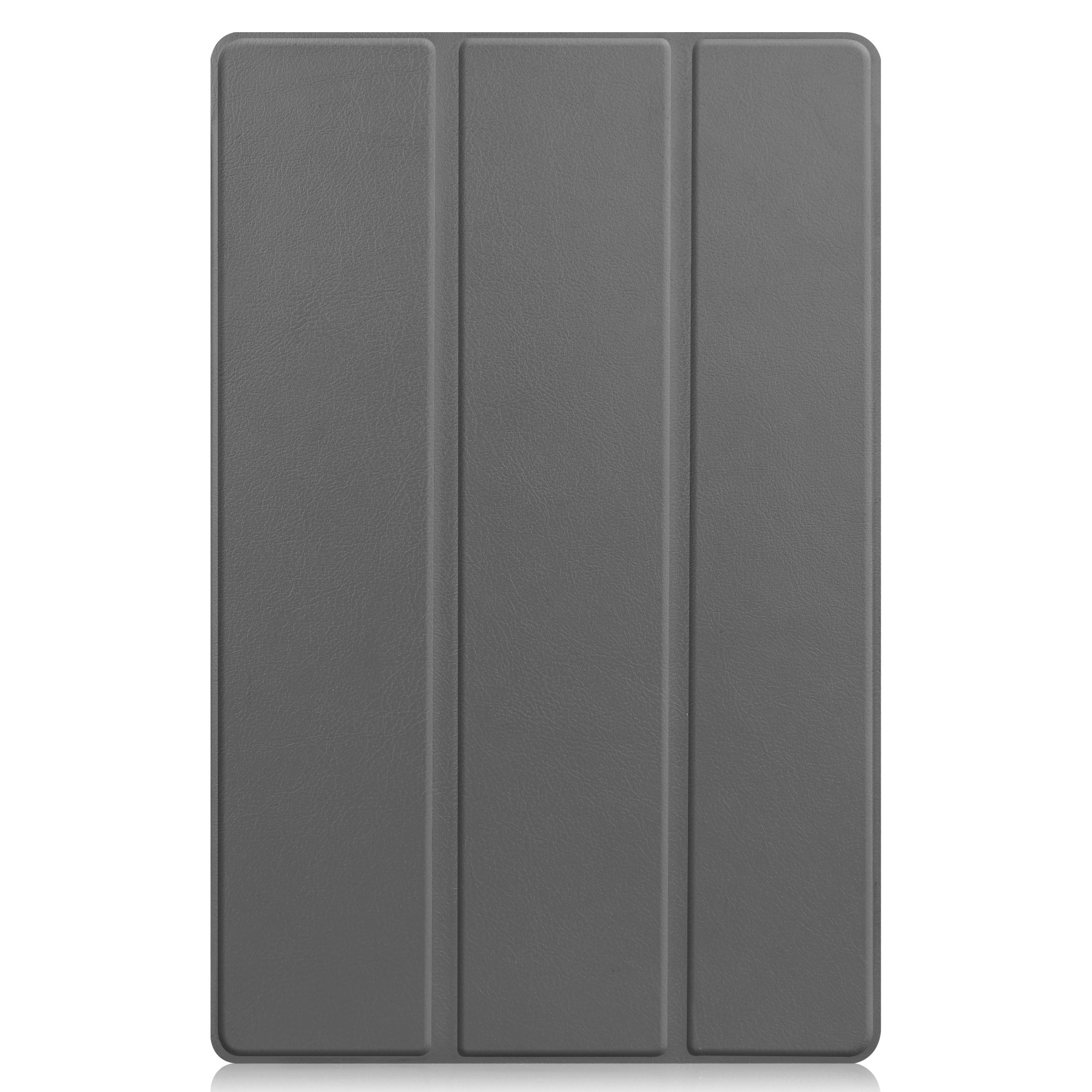 BASEY. Hoesje Geschikt voor Lenovo Tab P11 Hoes Case Tablet Hoesje Tri-fold - Hoes Geschikt voor Lenovo Tab P11 Hoesje Hard Cover Bookcase Hoes - Grijs