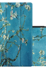 NoXx Hoesje Geschikt voor Lenovo Tab P11 Hoesje Case Hard Cover Hoes Book Case - Bloesem