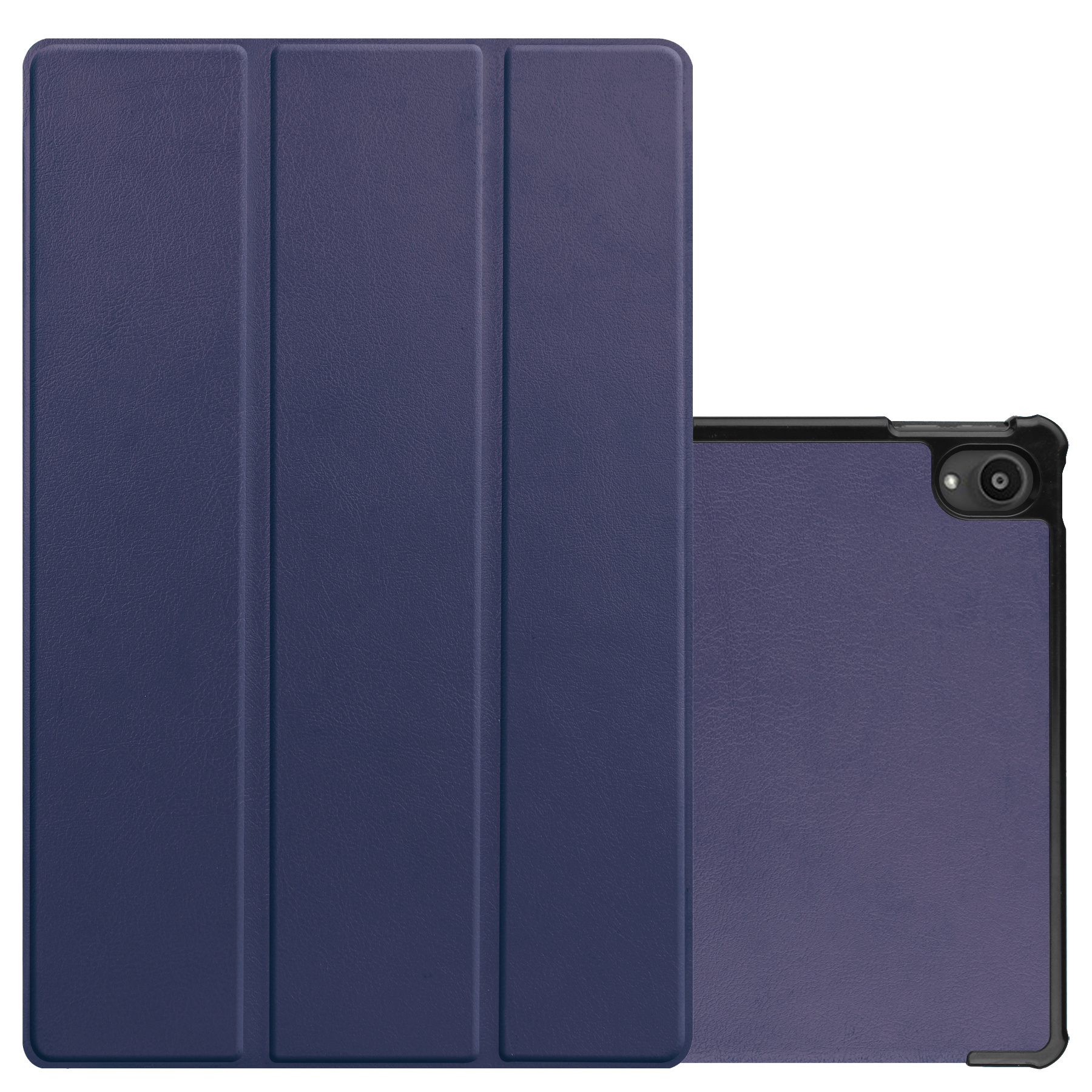 NoXx Hoesje Geschikt voor Lenovo Tab P11 Hoesje Case Hard Cover Hoes Book Case - Donkerblauw
