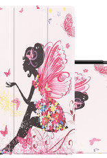 NoXx Hoesje Geschikt voor Lenovo Tab P11 Hoesje Case Hard Cover Hoes Book Case - Elfje