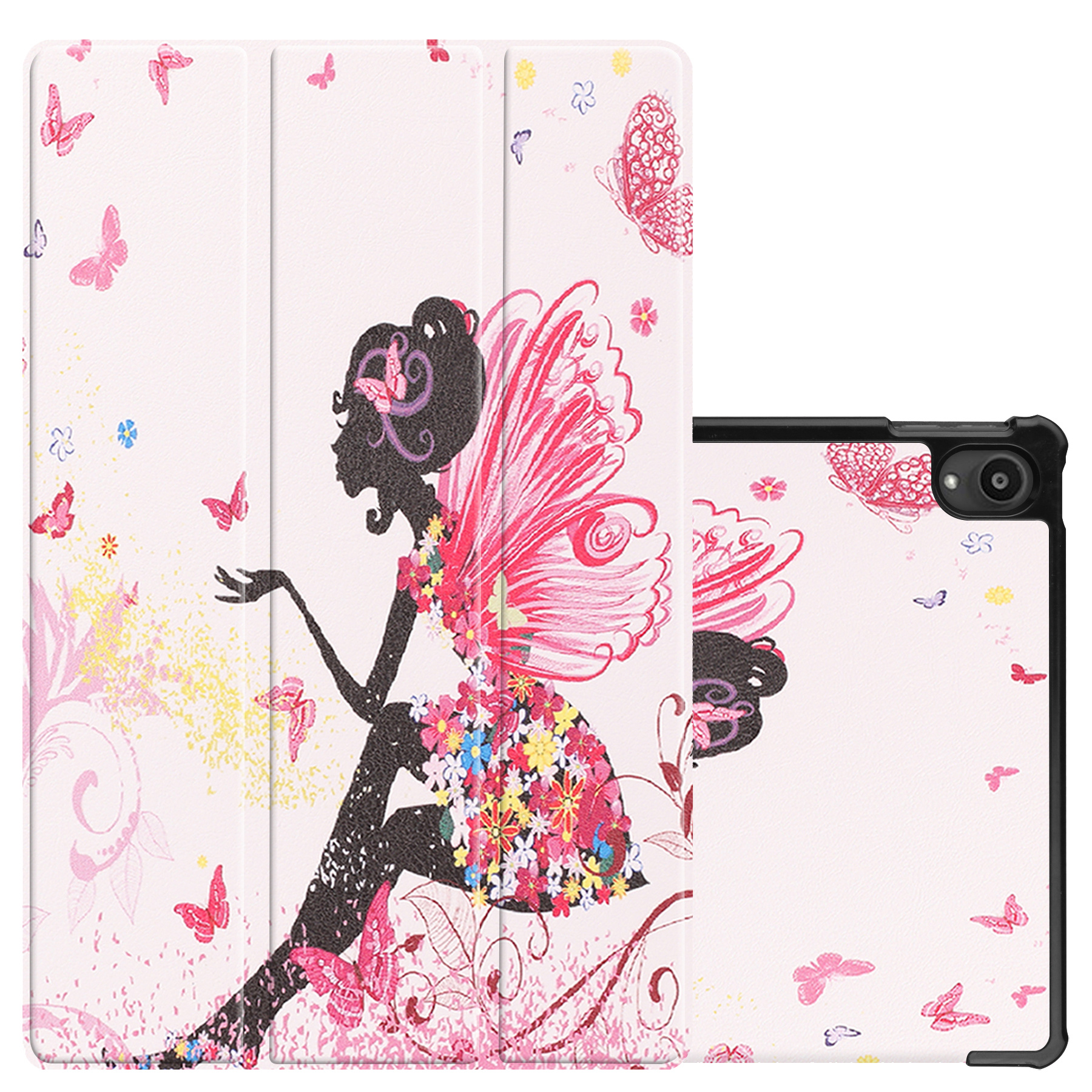 NoXx Hoesje Geschikt voor Lenovo Tab P11 Hoesje Case Hard Cover Hoes Book Case - Elfje
