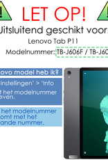 NoXx Lenovo Tab P11 Hoes - Elfje