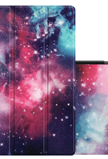NoXx Hoesje Geschikt voor Lenovo Tab P11 Hoesje Case Hard Cover Hoes Book Case - Galaxy