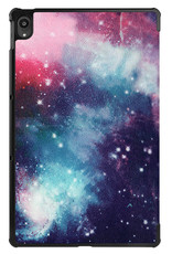 NoXx Hoesje Geschikt voor Lenovo Tab P11 Hoesje Case Hard Cover Hoes Book Case - Galaxy