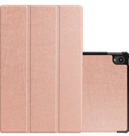 NoXx NoXx Lenovo Tab P11 Hoes - Rose Goud