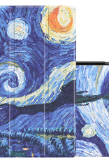 NoXx Hoesje Geschikt voor Lenovo Tab P11 Hoesje Case Hard Cover Hoes Book Case - Sterrenhemel