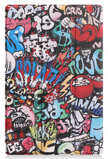 Nomfy Hoes Geschikt voor Lenovo Tab P11 Hoes Tri-fold Tablet Hoesje Case - Hoesje Geschikt voor Lenovo Tab P11 Hoesje Hardcover Bookcase - Graffity