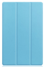 Nomfy Hoes Geschikt voor Lenovo Tab P11 Hoes Tri-fold Tablet Hoesje Case - Hoesje Geschikt voor Lenovo Tab P11 Hoesje Hardcover Bookcase - Lichtblauw