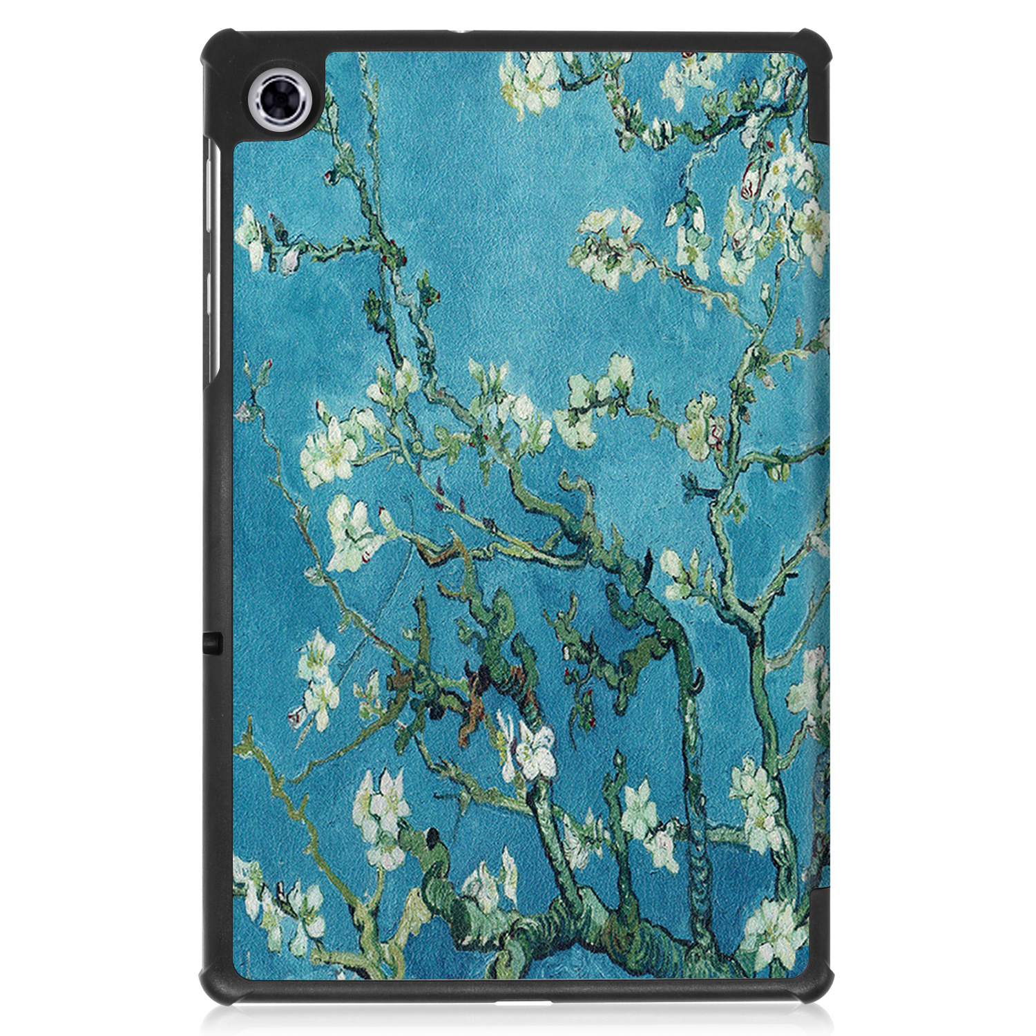 BASEY. Hoesje Geschikt voor Lenovo Tab M10 FHD Plus 2nd Gen Hoes Case Tablet Hoesje Tri-fold - Hoes Geschikt voor Lenovo Tab M10 FHD Plus (2e Gen) Hoesje Hard Cover Bookcase Hoes - Bloesem