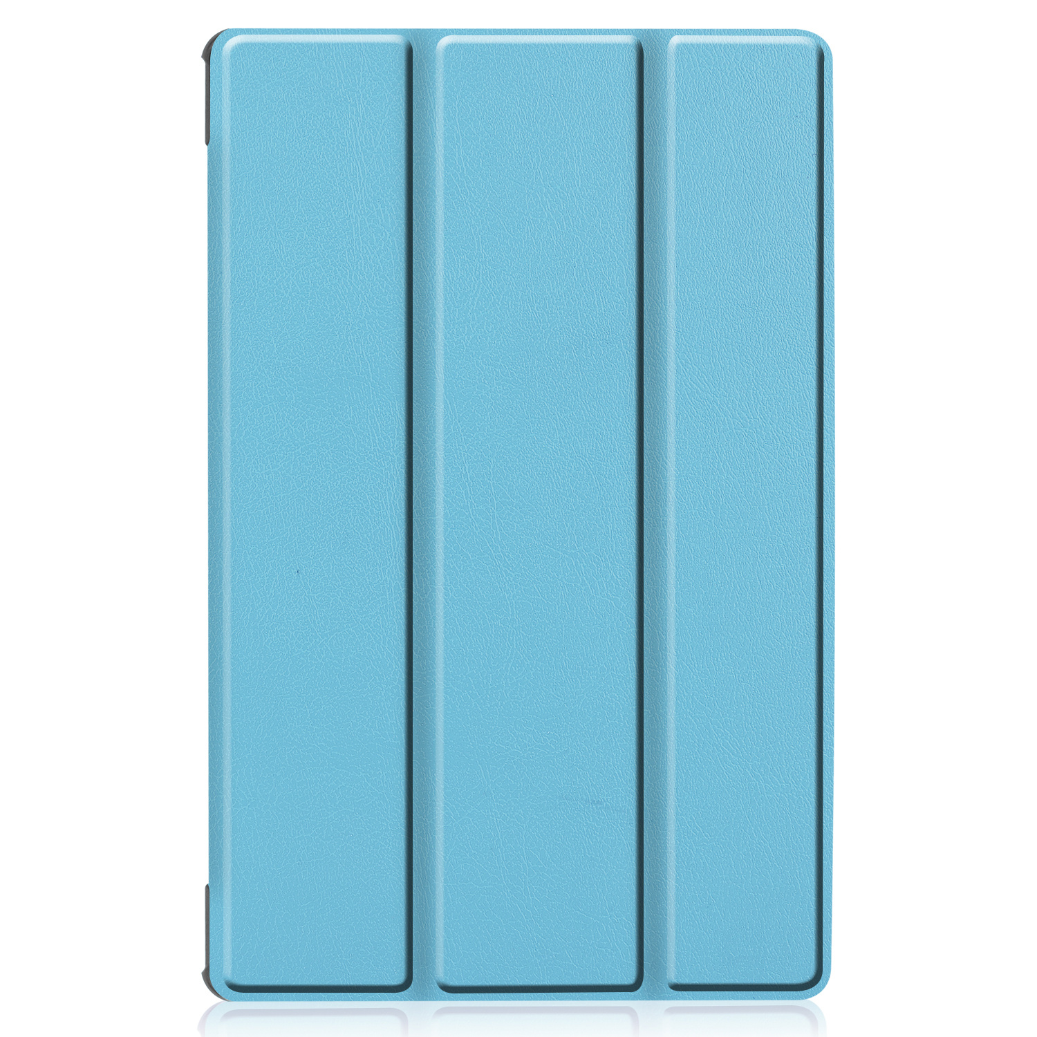 BASEY. Hoesje Geschikt voor Lenovo Tab M10 FHD Plus 2nd Gen Hoes Case Tablet Hoesje Tri-fold - Hoes Geschikt voor Lenovo Tab M10 FHD Plus (2e Gen) Hoesje Hard Cover Bookcase Hoes - Lichtblauw