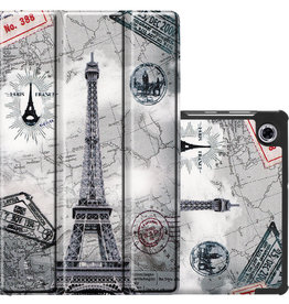 NoXx NoXx Lenovo Tab M10 FHD Plus Hoes - Eiffeltoren