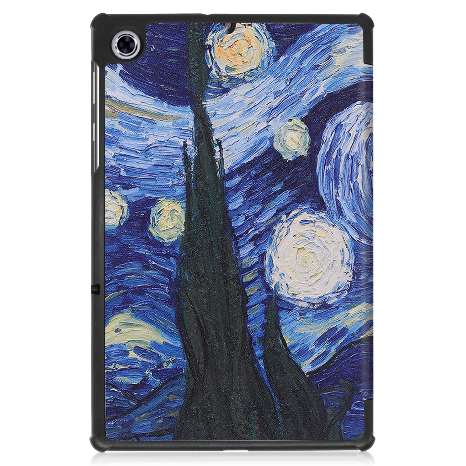 NoXx Hoesje Geschikt voor Lenovo Tab M10 FHD Plus 2nd Gen Hoesje Case Hard Cover Hoes Book Case - Sterrenhemel