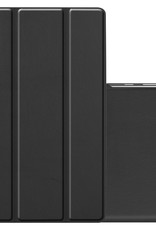 NoXx Hoesje Geschikt voor Lenovo Tab M10 FHD Plus 2nd Gen Hoesje Case Hard Cover Hoes Book Case - Zwart
