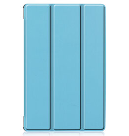 Nomfy Nomfy Lenovo Tab M10 FHD Plus Hoes - Lichtblauw