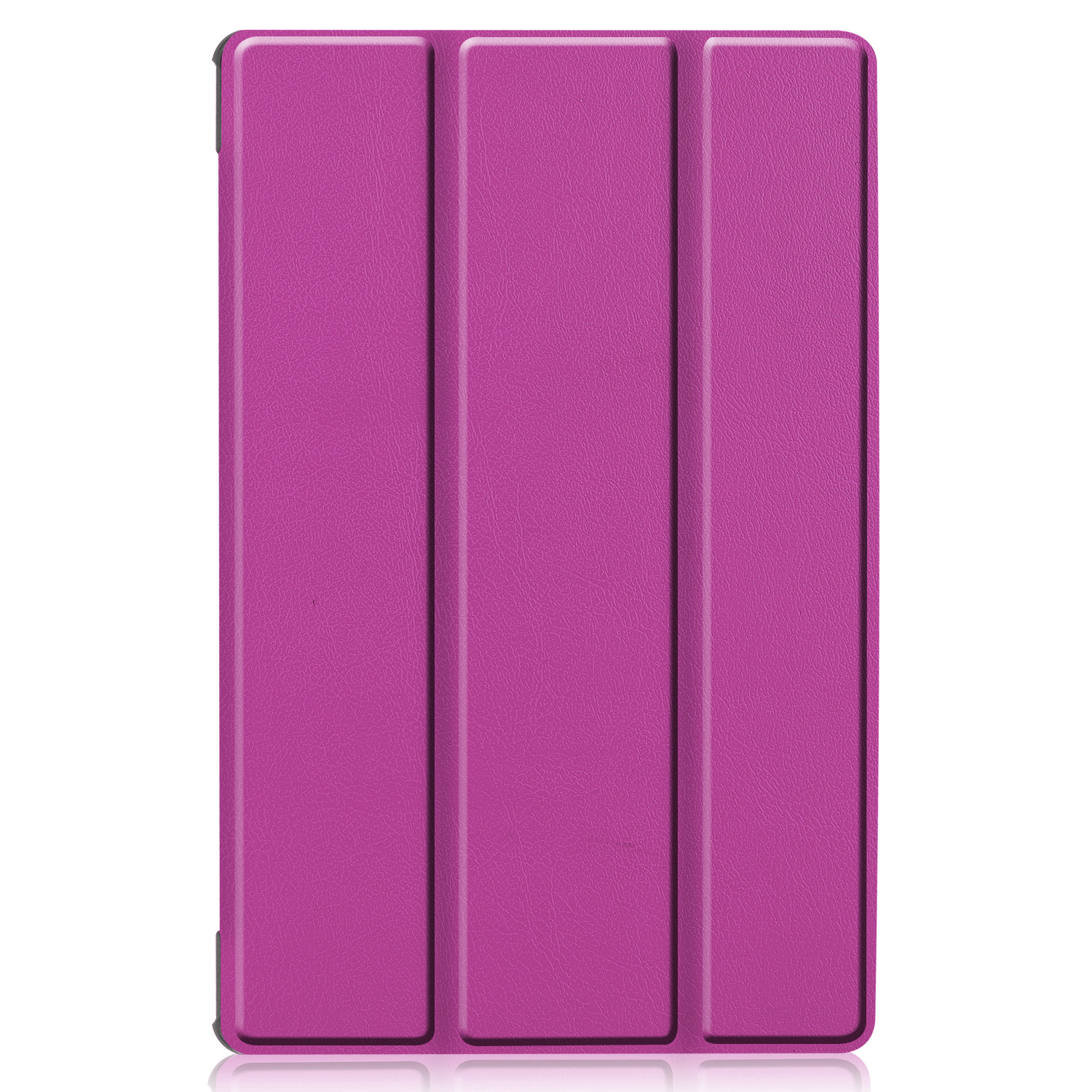 Nomfy Hoes Geschikt voor Lenovo Tab M10 FHD Plus 2nd Gen Hoes Tri-fold Tablet Hoesje Case - Hoesje Geschikt voor Lenovo Tab M10 FHD Plus (2e Gen) Hoesje Hardcover Bookcase - Paars