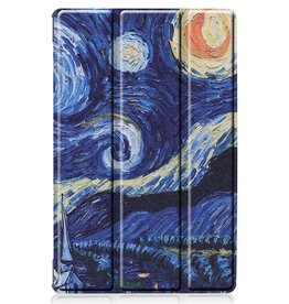 Nomfy Nomfy Lenovo Tab M10 FHD Plus Hoes - Sterrenhemel