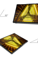 Nomfy Hoes Geschikt voor Lenovo Tab M10 FHD Plus 2nd Gen Hoes Tri-fold Tablet Hoesje Case - Hoesje Geschikt voor Lenovo Tab M10 FHD Plus (2e Gen) Hoesje Hardcover Bookcase - Zwart