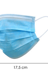 NoXx Mondkapje Wegwerp Mondmasker Universeel Niet Medisch Blauw - 500x