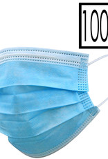 NoXx Mondkapje Wegwerp Mondmasker Universeel Niet Medisch Blauw - 1.000x