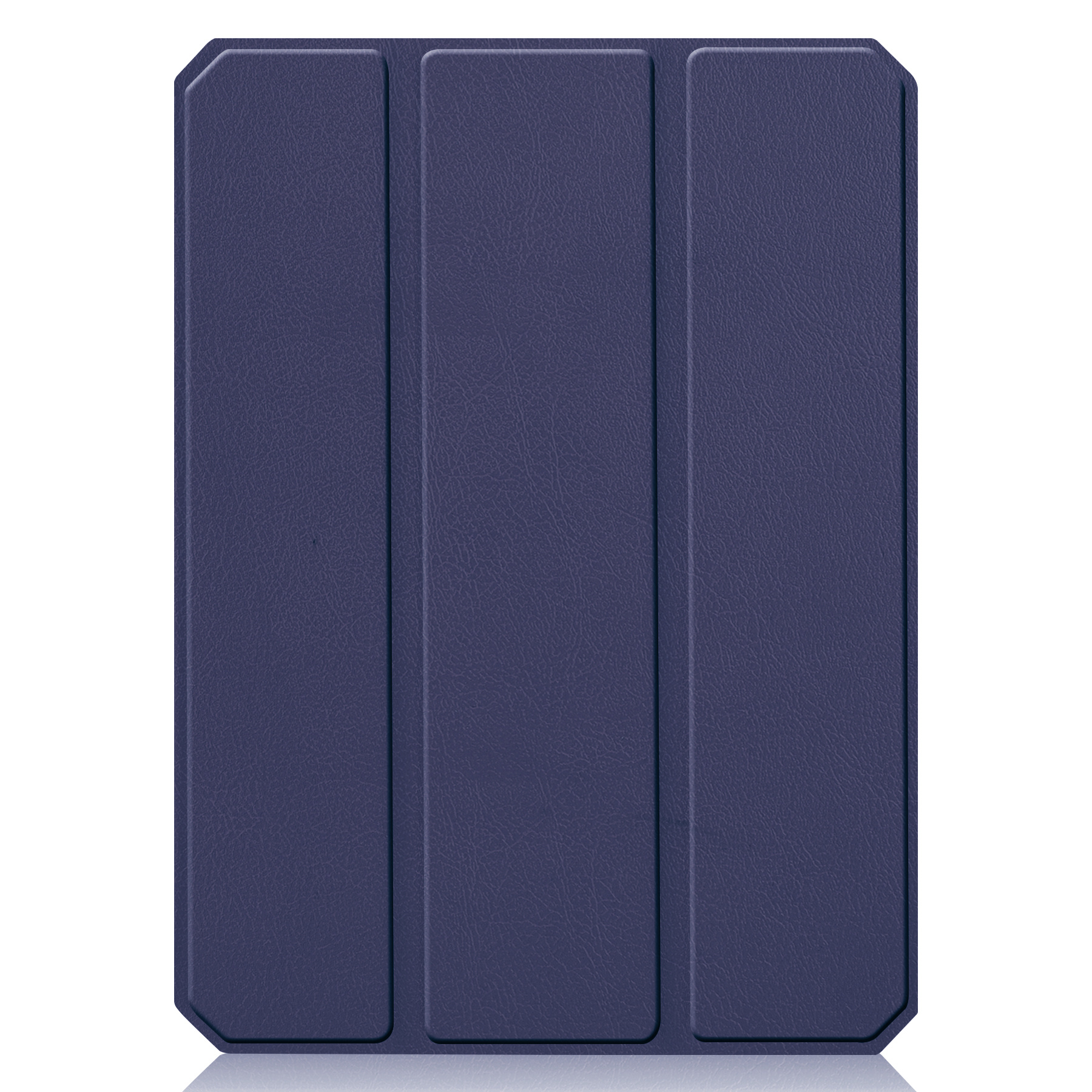 BASEY. Hoesje Geschikt voor iPad Mini 6 Hoes Case Tablet Hoesje Tri-fold Met Uitsparing Geschikt voor Apple Pencil - Hoes Geschikt voor iPad Mini 6 Hoesje Hard Cover Bookcase Hoes - Donkerblauw