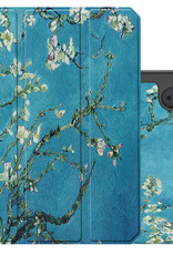 NoXx Hoesje Geschikt voor iPad Mini 6 Hoesje Case Hard Cover Hoes Book Case Met Uitsparing Geschikt voor Apple Pencil - Bloesem
