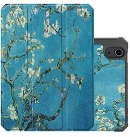 NoXx NoXx iPad Mini 6 Hoesje Met Uitsparing Voor Apple Pencil - Bloesem