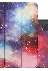 NoXx Hoesje Geschikt voor iPad Mini 6 Hoesje Case Hard Cover Hoes Book Case Met Uitsparing Geschikt voor Apple Pencil - Galaxy