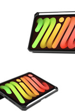 NoXx Hoesje Geschikt voor iPad Mini 6 Hoesje Case Hard Cover Hoes Book Case Met Uitsparing Geschikt voor Apple Pencil - Eiffeltoren