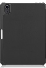NoXx Hoesje Geschikt voor iPad Mini 6 Hoesje Case Hard Cover Hoes Book Case Met Uitsparing Geschikt voor Apple Pencil - Zwart