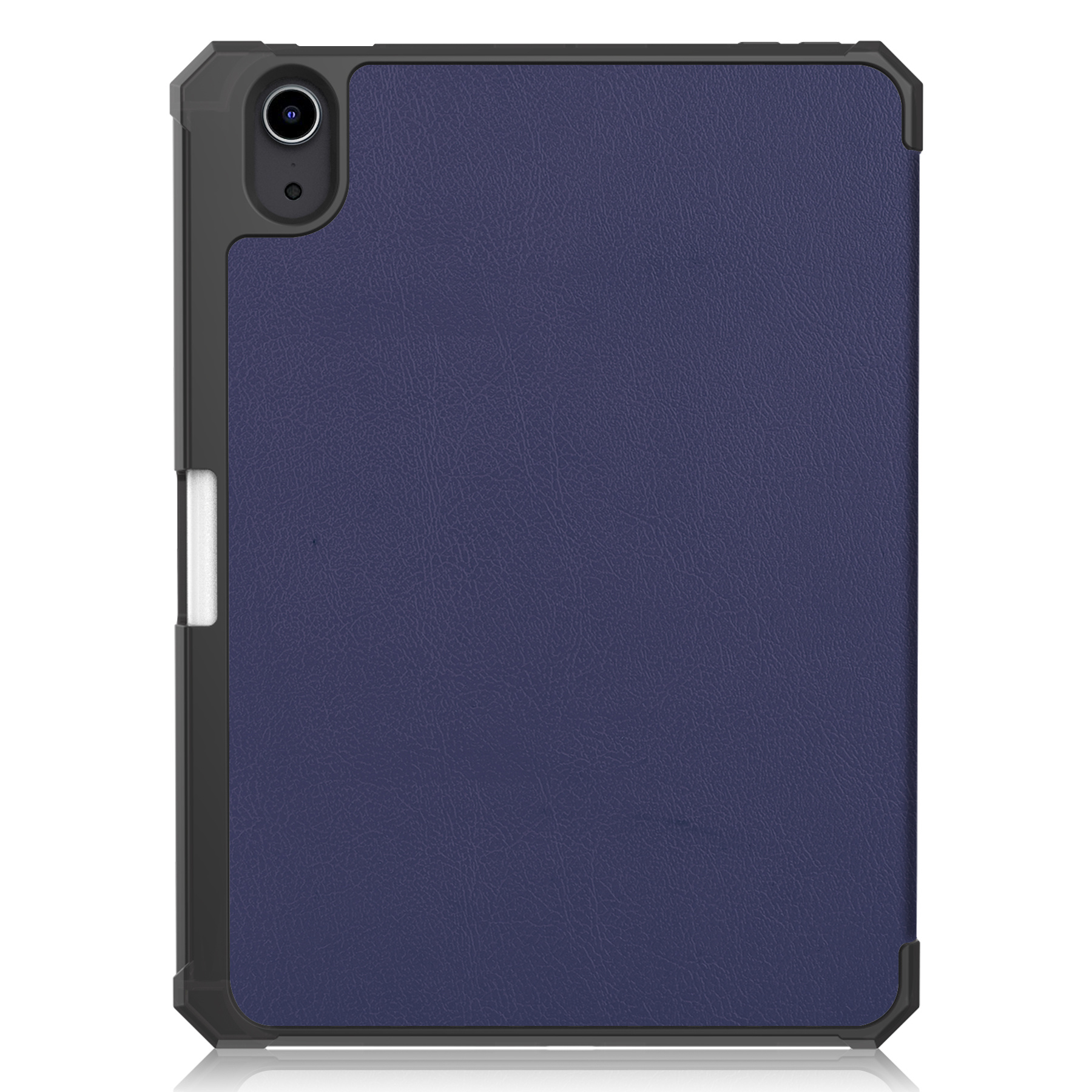 Nomfy iPad Mini 6 Hoesje Case Donker Blauw - Hoes Met Uitsparing Apple Pencil - iPad Mini 6 Hoes Hardcover Hoesje Donker Blauw Bookcase
