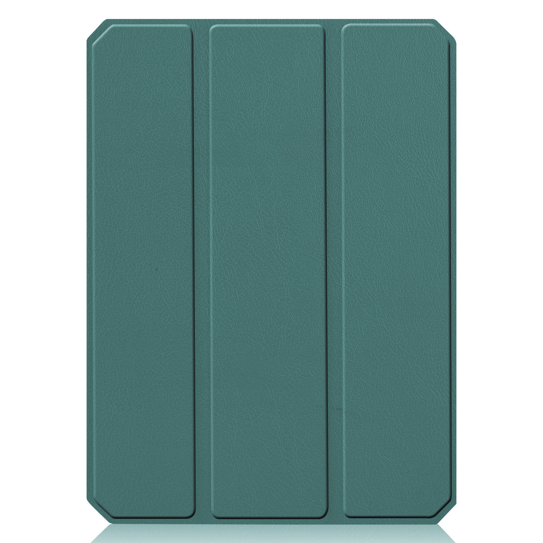 Nomfy Hoes Geschikt voor iPad Mini 6 Hoes Tri-fold Tablet Hoesje Case Met Uitsparing Geschikt voor Apple Pencil - Hoesje Geschikt voor iPad Mini 6 Hoesje Hardcover Bookcase - Donkergroen