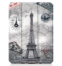 Nomfy Nomfy iPad Mini 6 Hoesje Met Uitsparing Voor Apple Pencil - Eiffeltoren