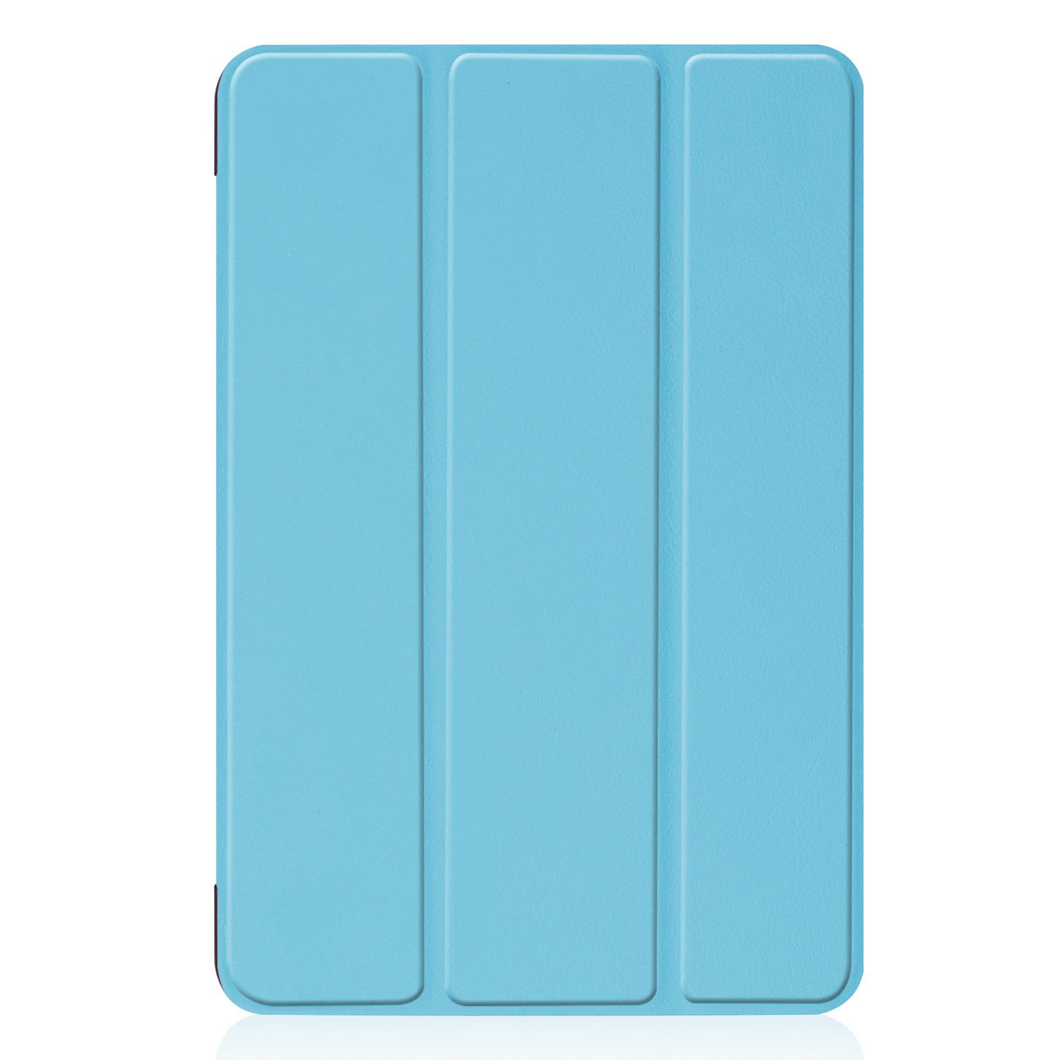 BASEY. Hoesje Geschikt voor iPad Mini 6 Hoes Case Tablet Hoesje Tri-fold - Hoes Geschikt voor iPad Mini 6 Hoesje Hard Cover Bookcase Hoes - Lichtblauw
