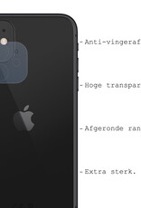 BASEY. Screenprotector Geschikt voor iPhone 12 Camera Screenprotector Tempered Glass Beschermglas Camera - Screenprotector Geschikt voor iPhone 12 Camera Screen Protector