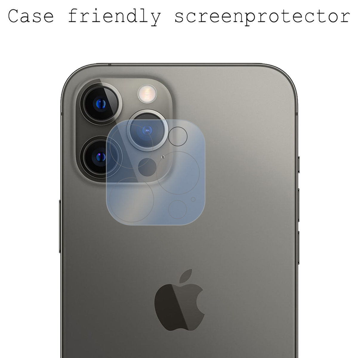 BASEY. Screenprotector Geschikt voor iPhone 12 Pro Camera Screenprotector Tempered Glass Beschermglas Camera - Screenprotector Geschikt voor iPhone 12 Pro Camera Screen Protector