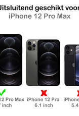 Nomfy Screenprotector Geschikt voor iPhone 12 Pro Max Camera Screen Protector Beschermglas - Screenprotector Geschikt voor iPhone 12 Pro Max Camera Screenprotector Tempered Glass - 2 PACK