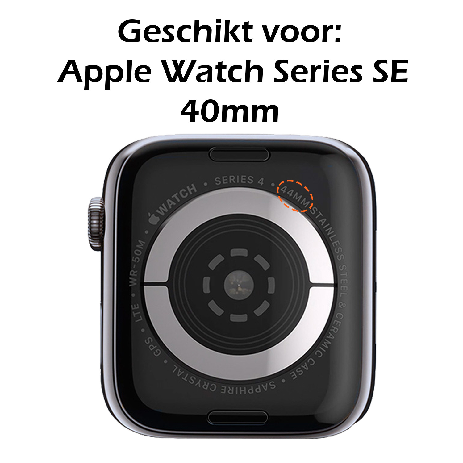 Nomfy Geschikt Voor Apple Watch SE Hoes Siliconen 40 mm - Hoes Voor Apple Watch Siliconen Case - Geschikt Voor Apple Watch SE Hoesje Transparant - 2 stuks