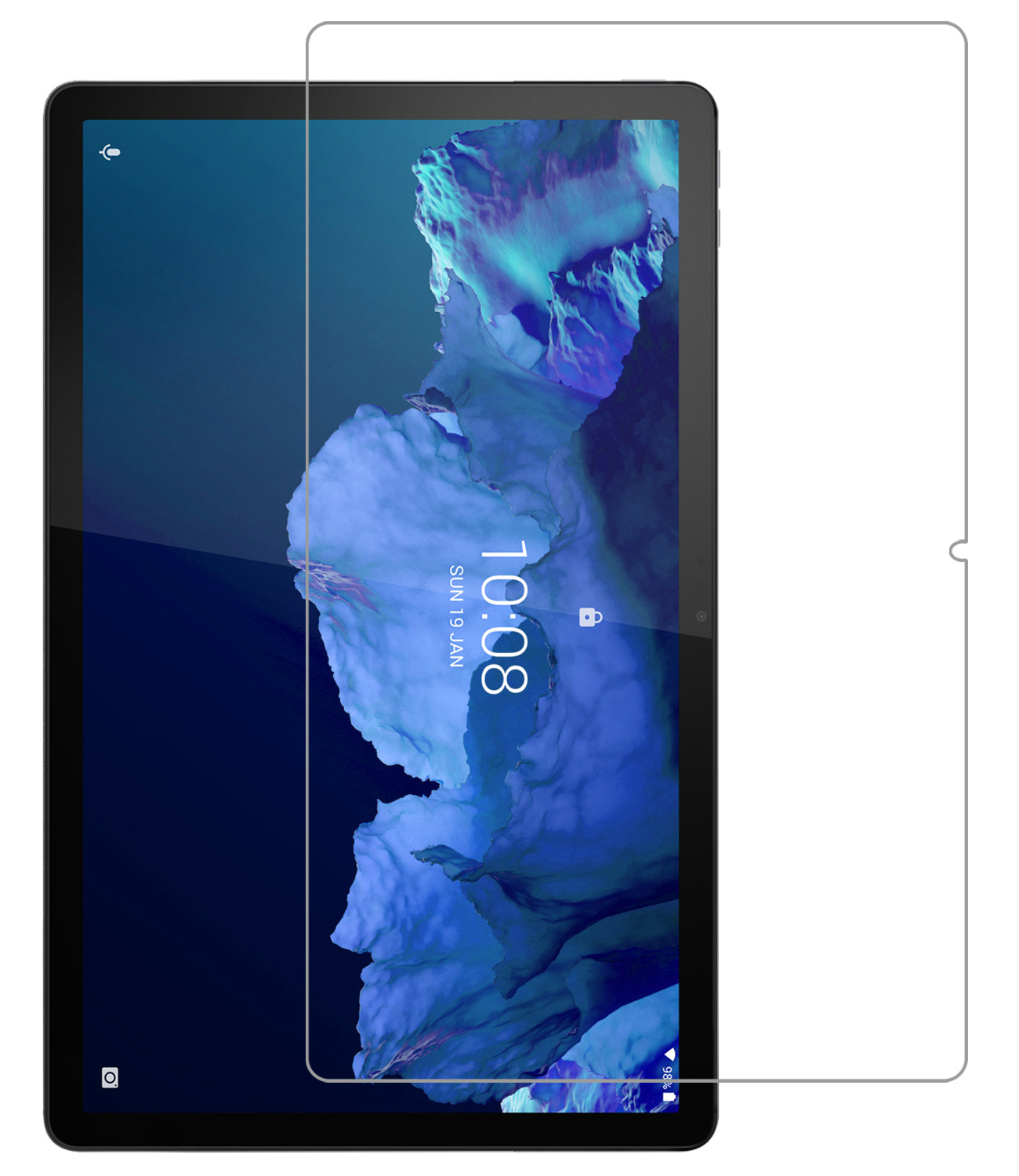 Nomfy Screenprotector Geschikt voor Lenovo Tab P11 Screenprotector Bescherm Glas - Screen Protector Geschikt voor Lenovo Tab P11 Screenprotector Tempered Glass