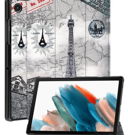 BASEY. BASEY. Samsung Galaxy Tab A8 2022 Hoes - Eiffeltoren