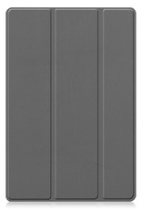 BASEY. Hoesje Geschikt voor Samsung Galaxy Tab A8 Hoes Case Tablet Hoesje Tri-fold - Hoes Geschikt voor Samsung Tab A8 Hoesje Hard Cover Bookcase Hoes - Grijs
