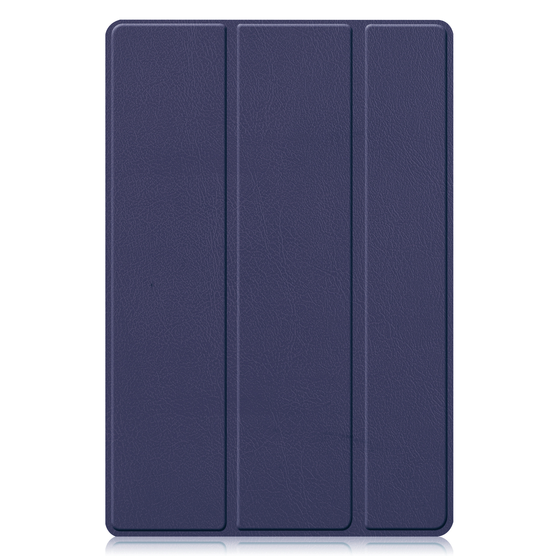Nomfy Hoes Geschikt voor Samsung Galaxy Tab A8 Hoes Tri-fold Tablet Hoesje Case - Hoesje Geschikt voor Samsung Tab A8 Hoesje Hardcover Bookcase - Donkerblauw