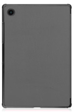 Nomfy Hoes Geschikt voor Samsung Galaxy Tab A8 Hoes Tri-fold Tablet Hoesje Case - Hoesje Geschikt voor Samsung Tab A8 Hoesje Hardcover Bookcase - Grijs