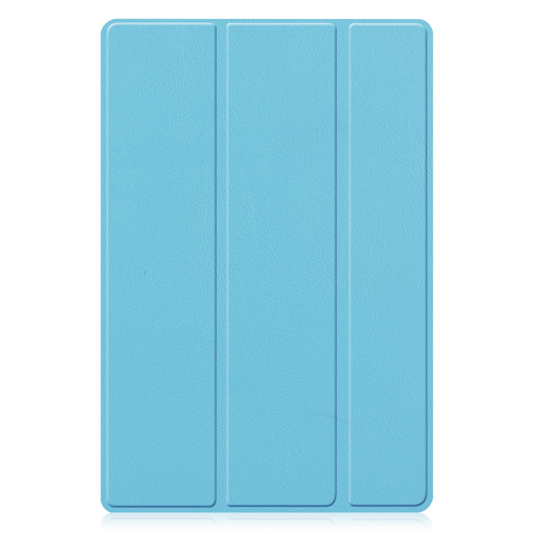 Nomfy Hoes Geschikt voor Samsung Galaxy Tab A8 Hoes Tri-fold Tablet Hoesje Case - Hoesje Geschikt voor Samsung Tab A8 Hoesje Hardcover Bookcase - Lichtblauw