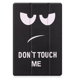 Nomfy Nomfy Samsung Galaxy Tab A8 2022 Hoes - Don't touch me