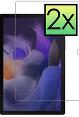 NoXx Screenprotector Geschikt voor Samsung Galaxy Tab A8 Screenprotector Bescherm Glas Screen Protector - 2x
